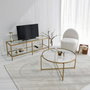 Hanah Home Basic Gold TV501 Soporte de TV Dorado